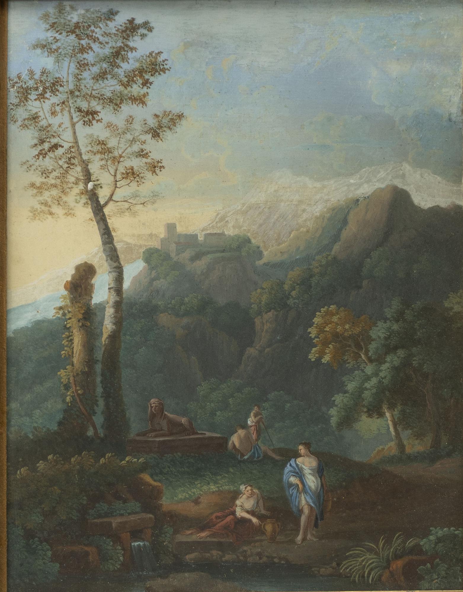 Johanne Westengård Fosie, Landscape with a Sphinx.