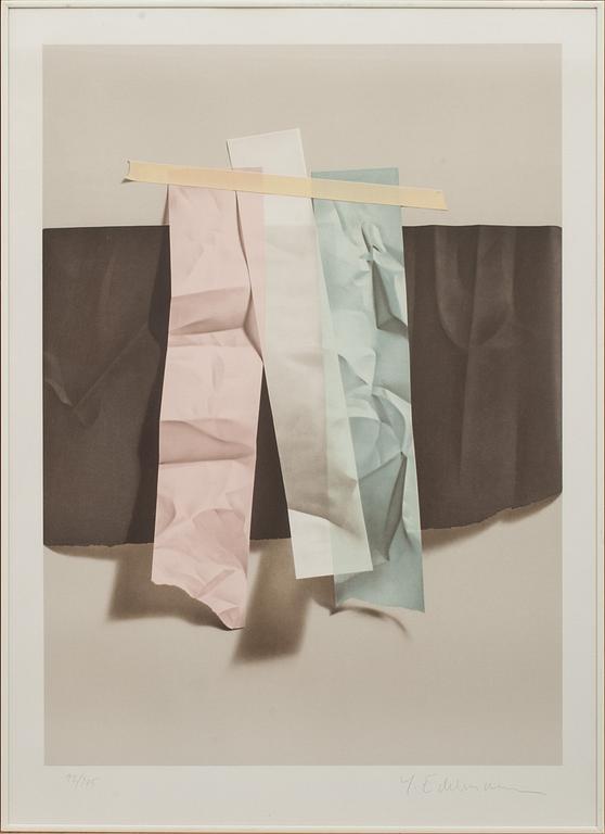 YRJÖ EDELMANN, färglitografi, signerad och numrerad 92/175.