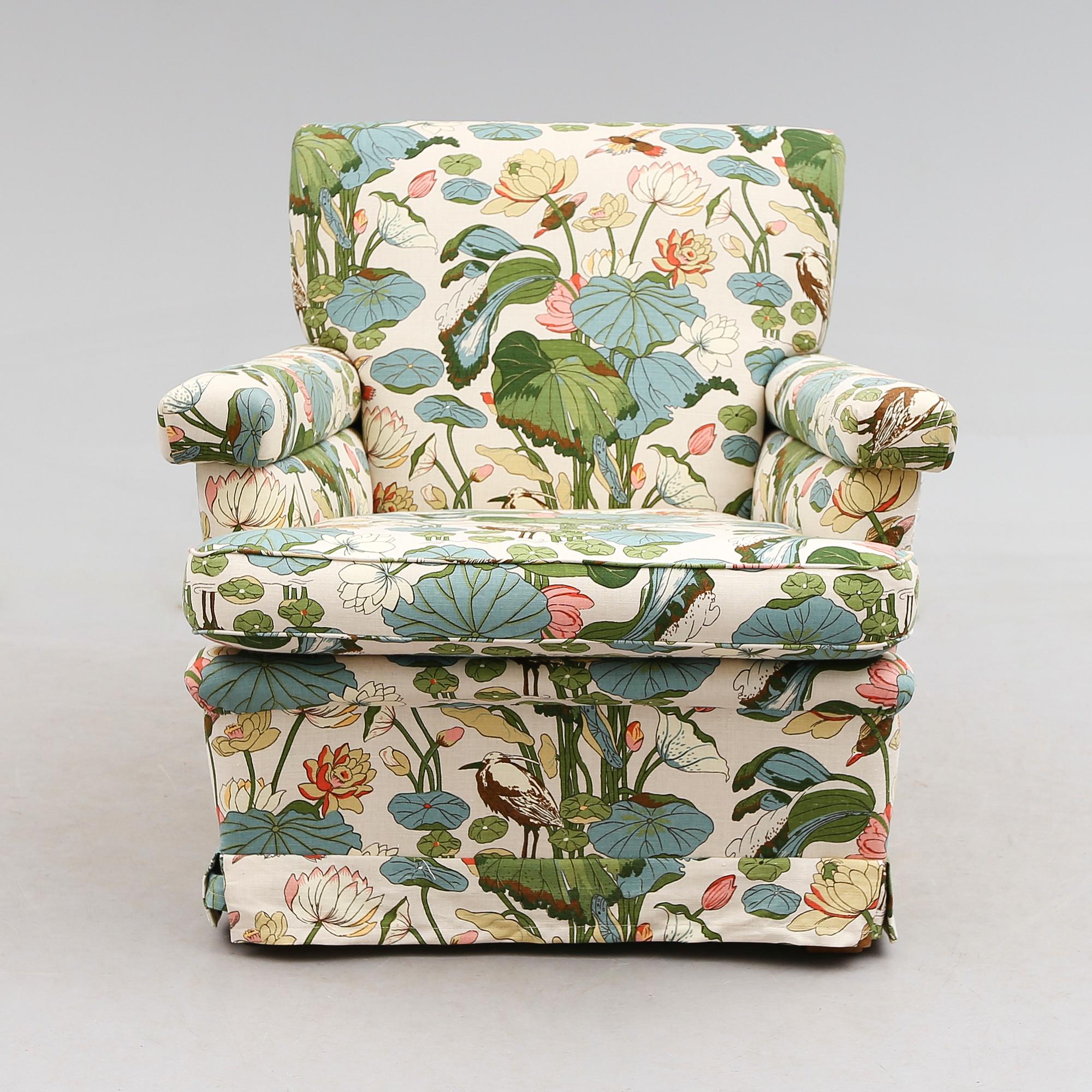 FÅTÖLJ, möjligen Bröderna Andersson, 1900-talets andra hälft.