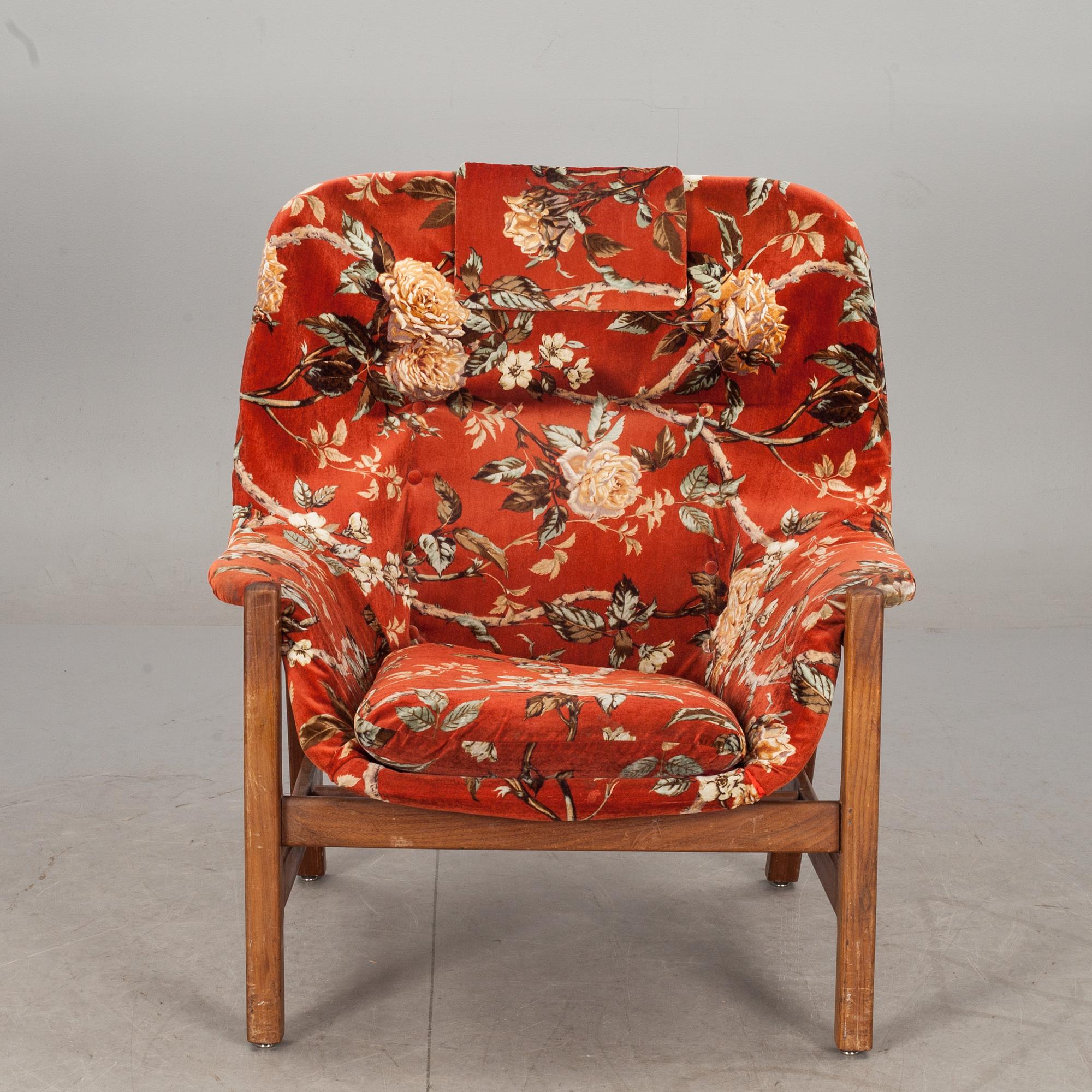 FÅTÖLJ, Carl Gustaf Hiort af Ornäs, 1950-60-tal.