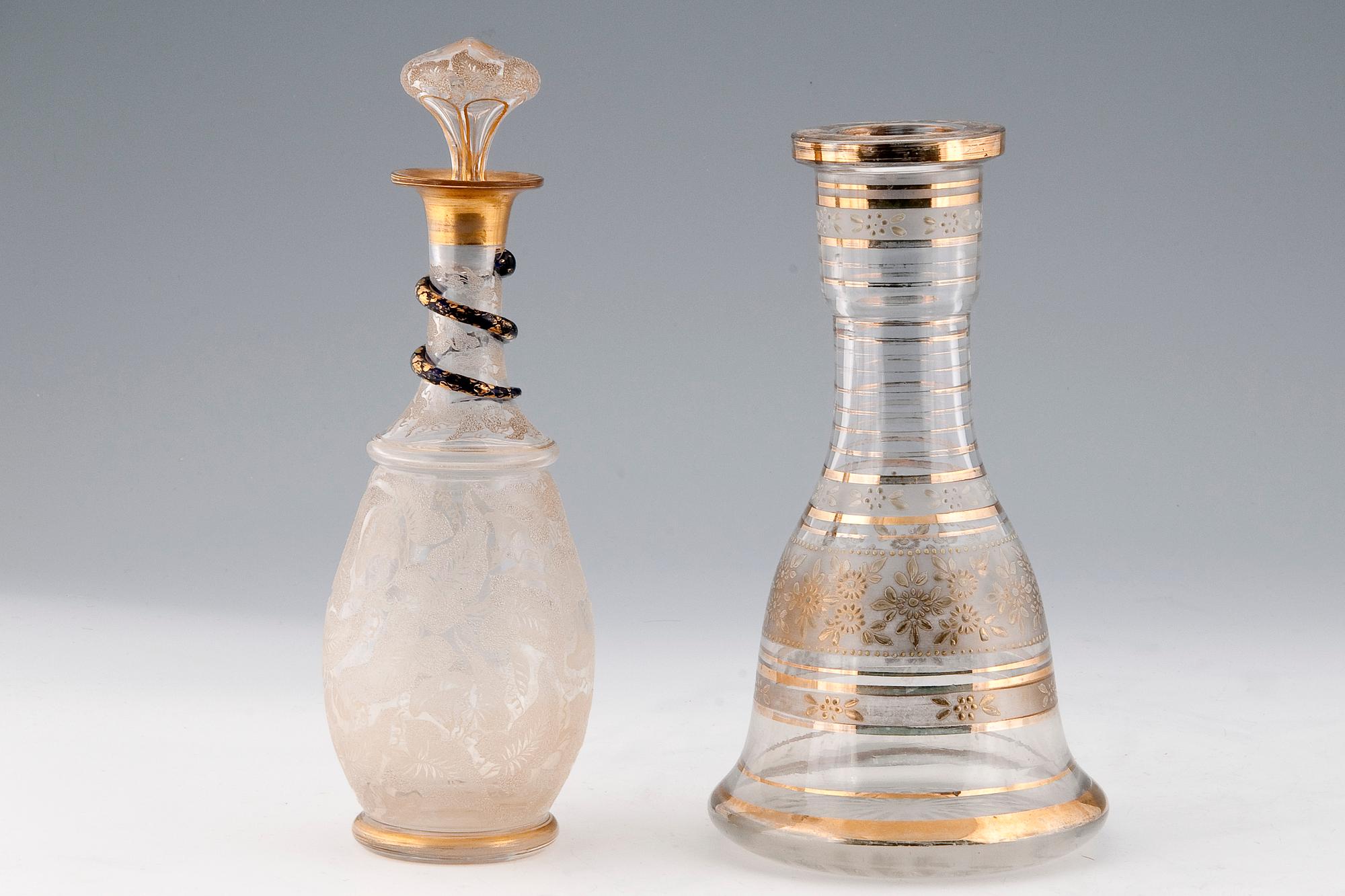 DECANTERS, 2 PCS.