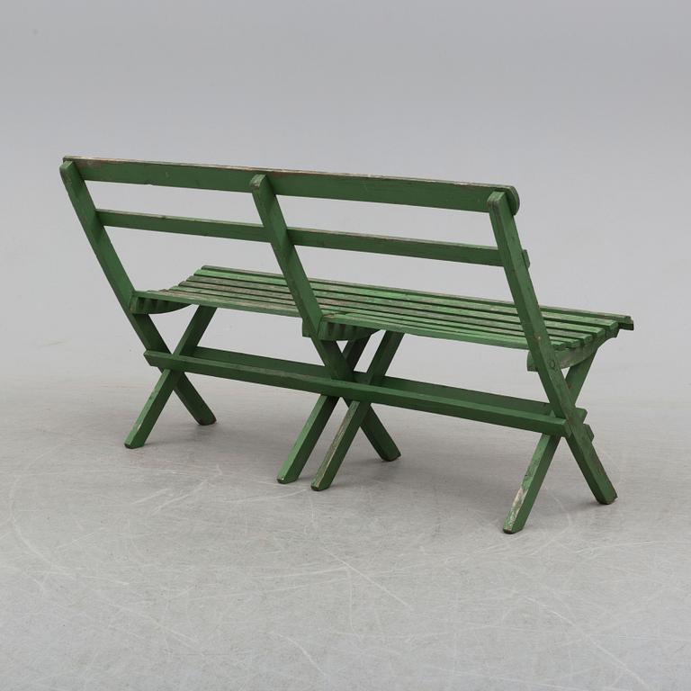 TRÄDGÅRDSSOFFA,, 1900-talets mitt.