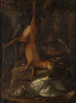 Jan Fyt, his followers, 18th century, Hunting still life.