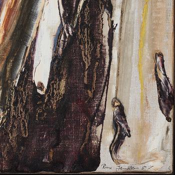 RUNE JANSSON, oil on canvas, signed and dated -57.
