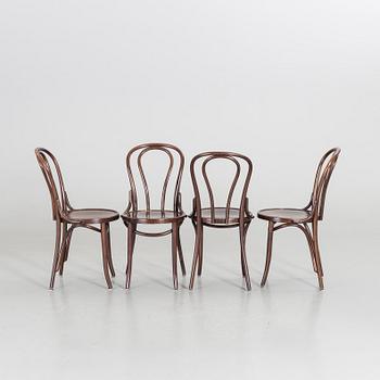 A set of 6 Thonet style chairs.