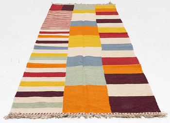 A Kilim runner, c. 297 x 85 cm.