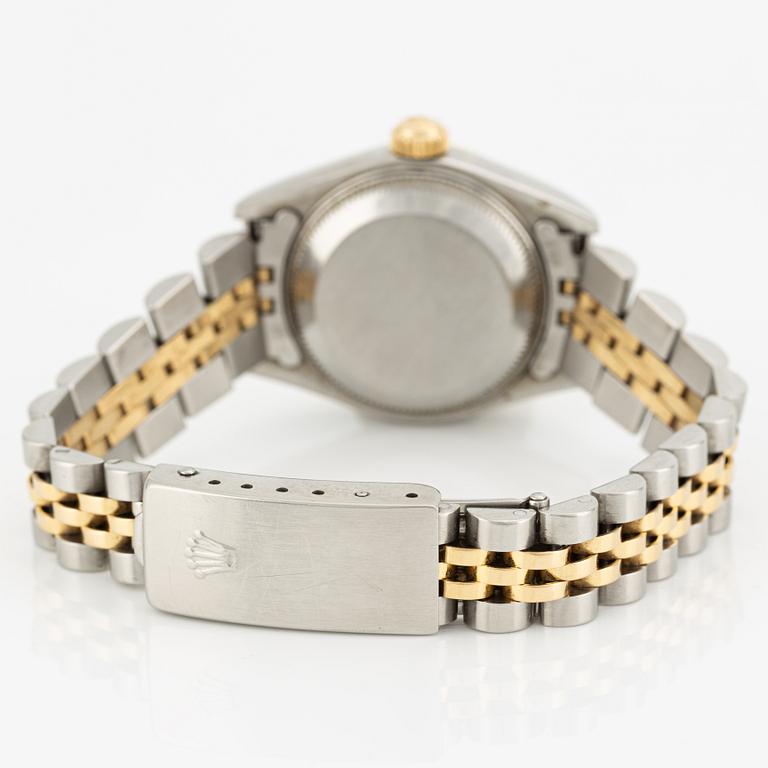 Rolex, Oyster Perpetual, Datejust, "Blue Diamond Vignette Dial", wristwatch, 26 mm.