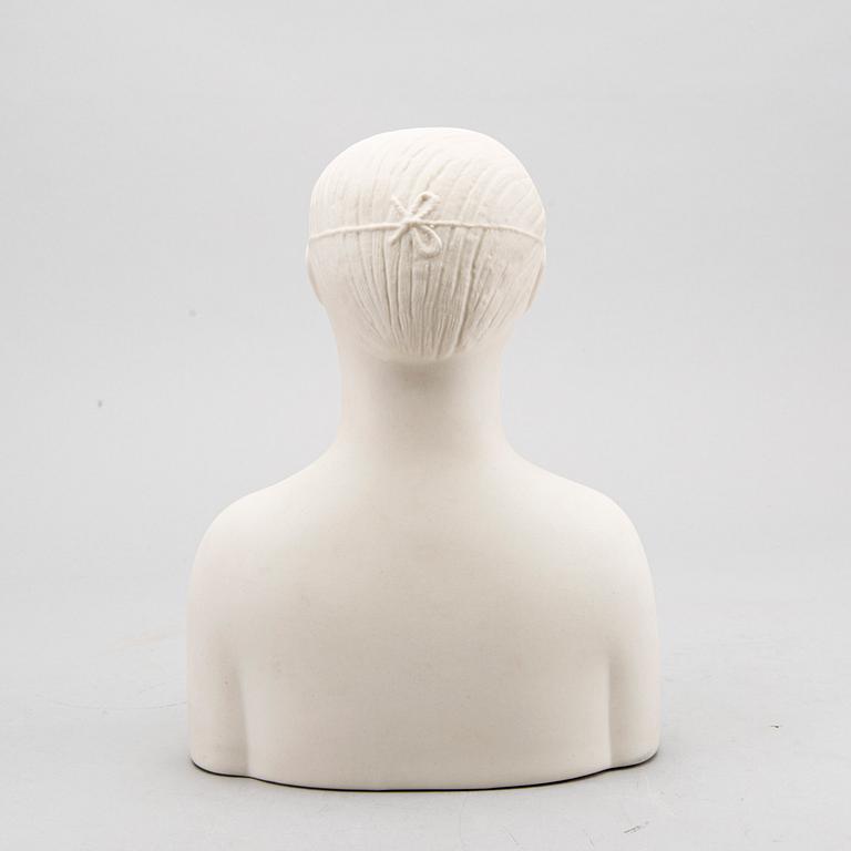 STIG LINDBERG, parian, "Mannen med mask", Gustavsberg.