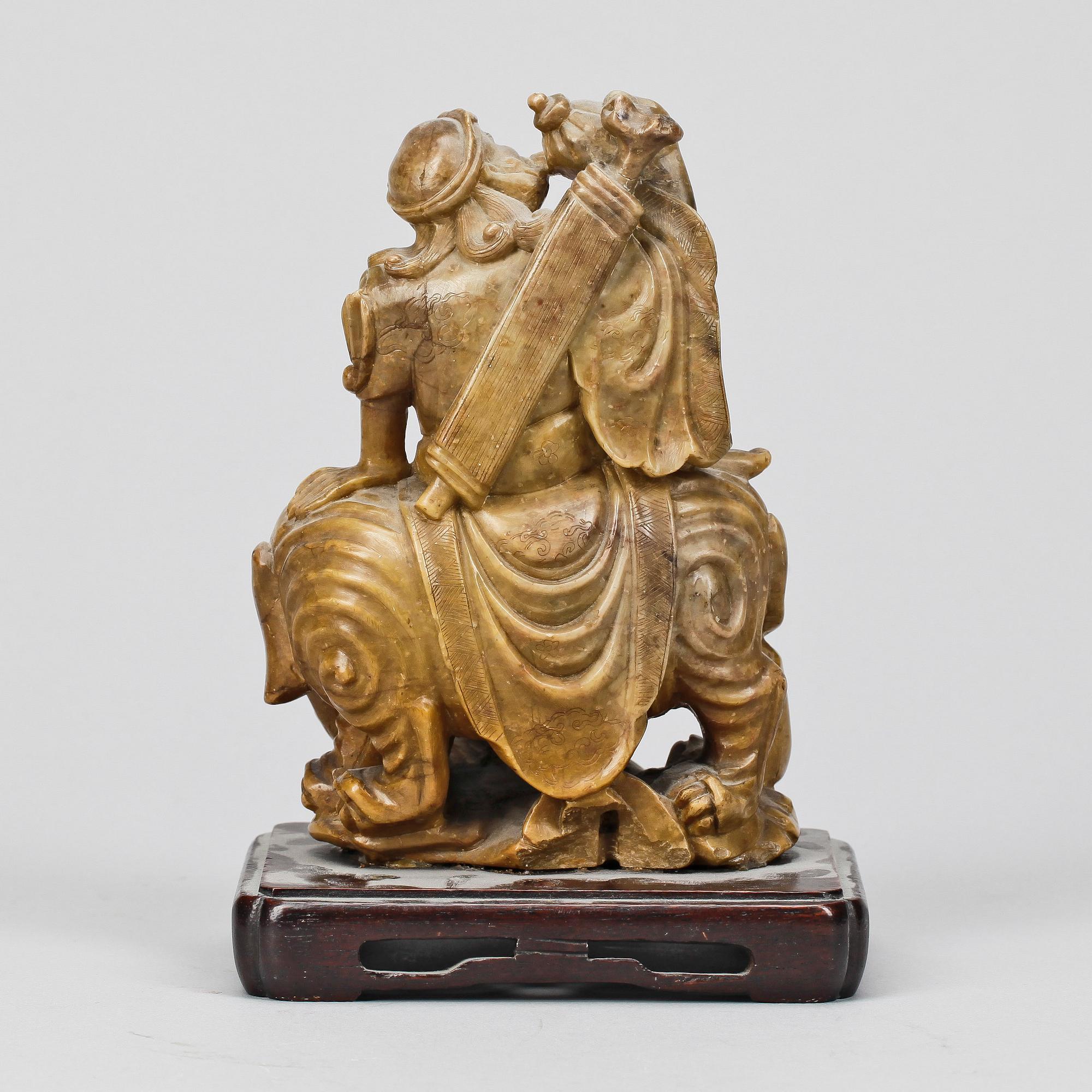 SKULPTUR, sten, Kina, 1800/1900-tal.