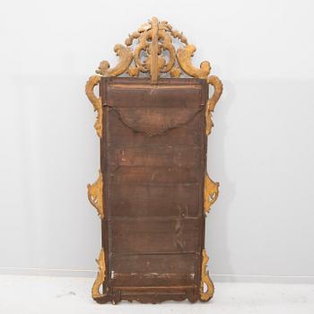 Spegel med konsolbord nyrokoko sent 1800-tal.