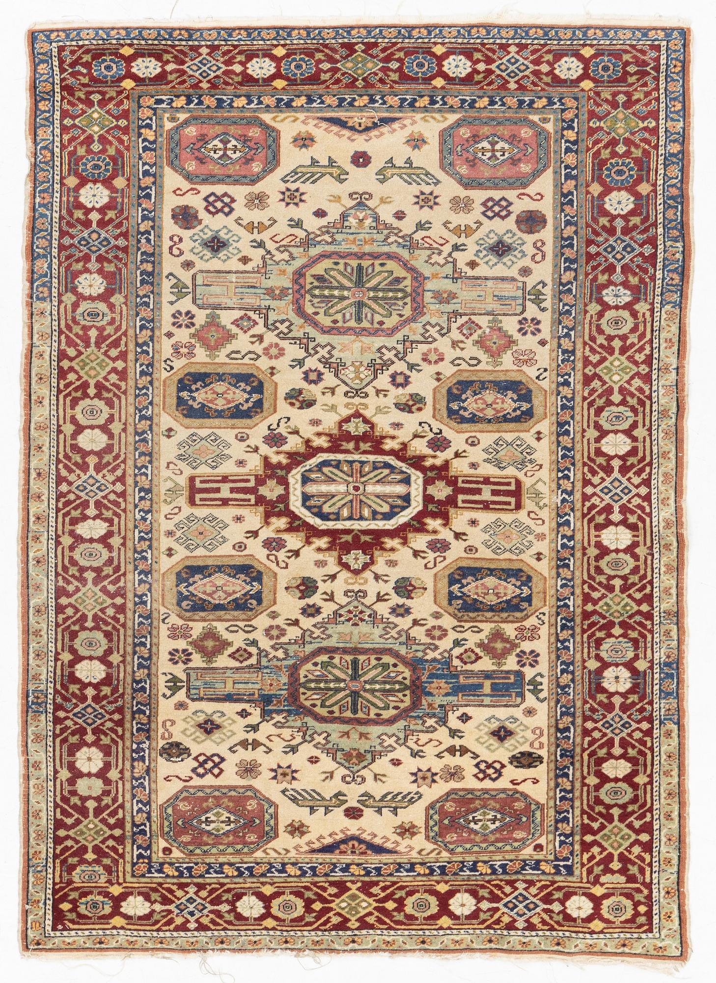 Matta, turkiet, semiantik. 165 x 120 cm.