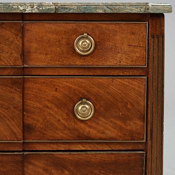 A late Gustavian commode, late 18th Century.