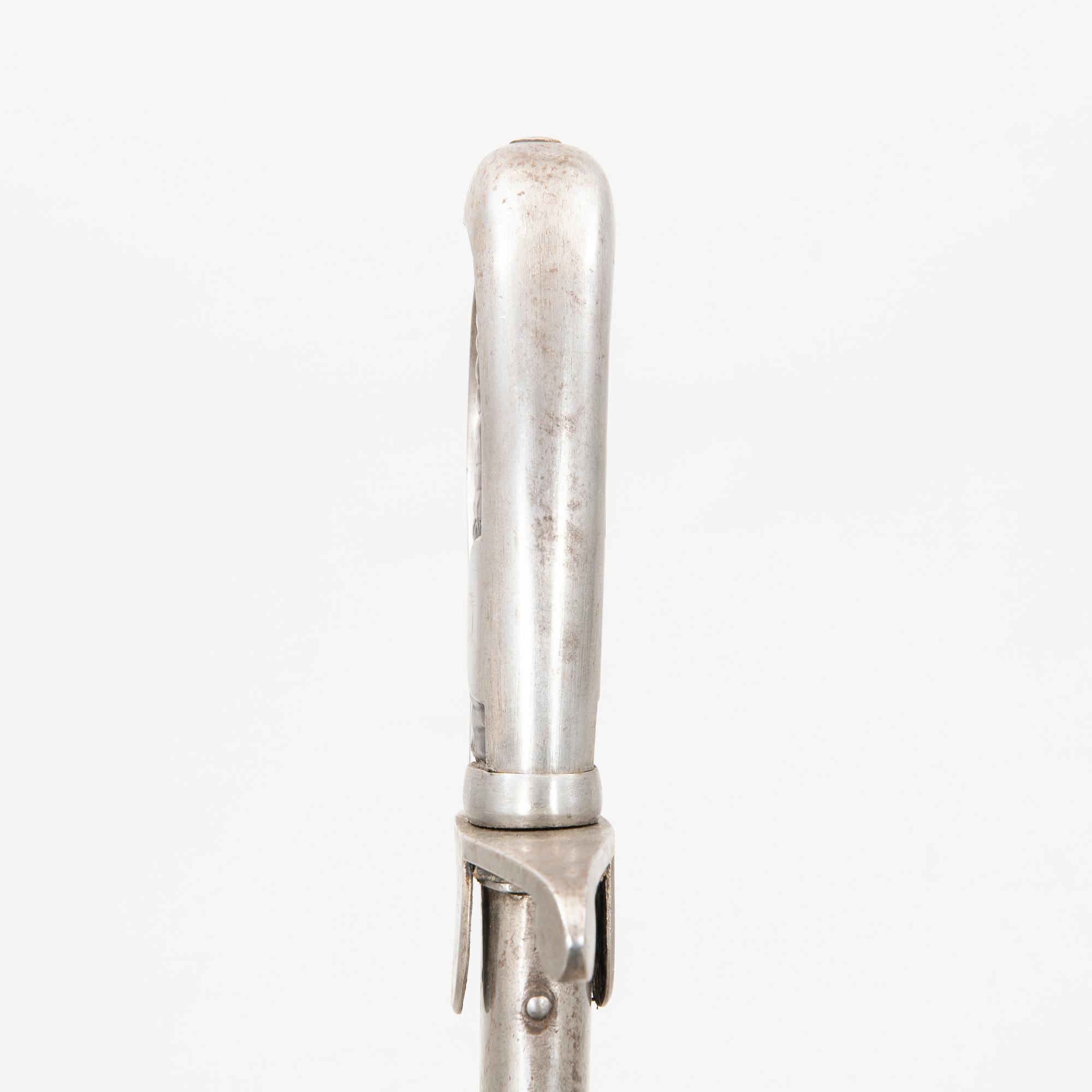 Sabel, svensk, m/1831 för artillerimanskap med balja.
