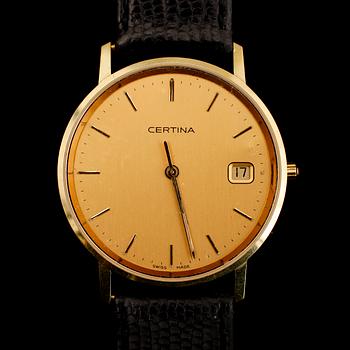 ARMBANDSUR, 18 k guld, Certina.