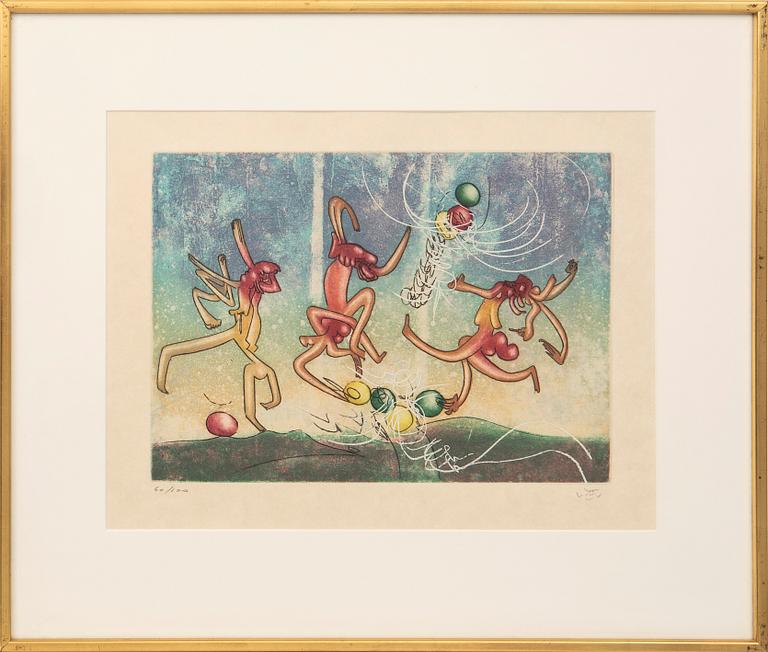 Roberto Matta, 6 st, "Les Transesports", 1977.