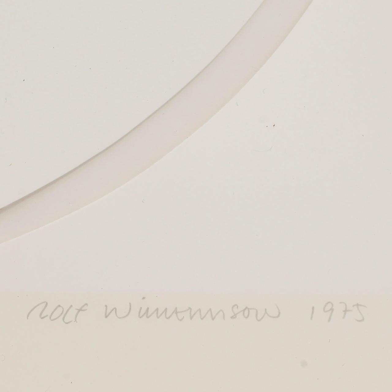 ROLF WILHELMSSON, multipel, 2 st, sign o numr 7/111  dat- 1975.