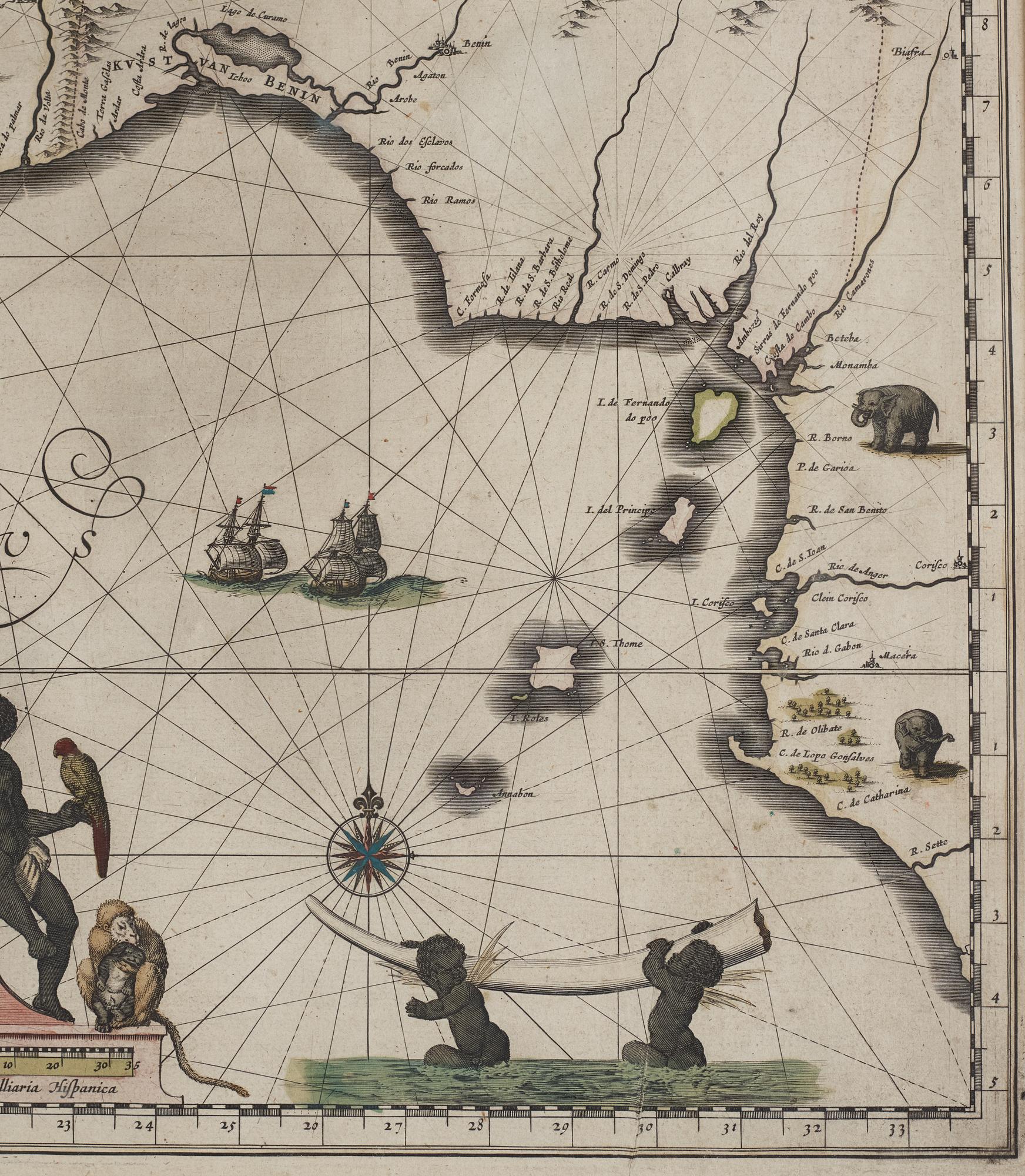 Johannes/Jean Blaeu, karta.