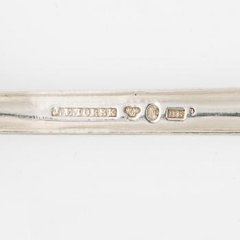 A 95-piece silver cutlery, model 'Prins Fredrik', including Jakob Engelberth Torsk, Stcokholm, 1887.