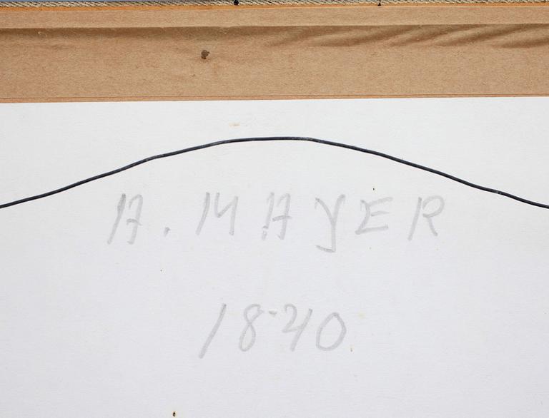 GRAVYRPLÅTAR, 5 st, A. Mayer och P.A Säve, 1800-tal.