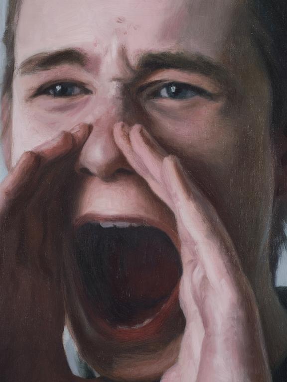 TOMMY HILDING, oil on canvas, sigend and dated 2012 on verso.