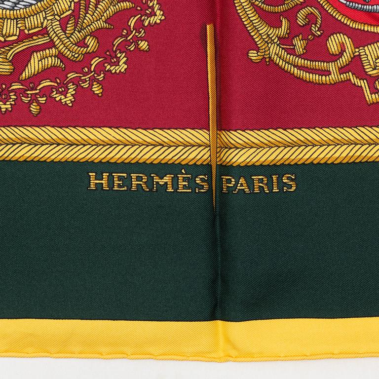 Hermès, scarf, "Les Armes des Paris".