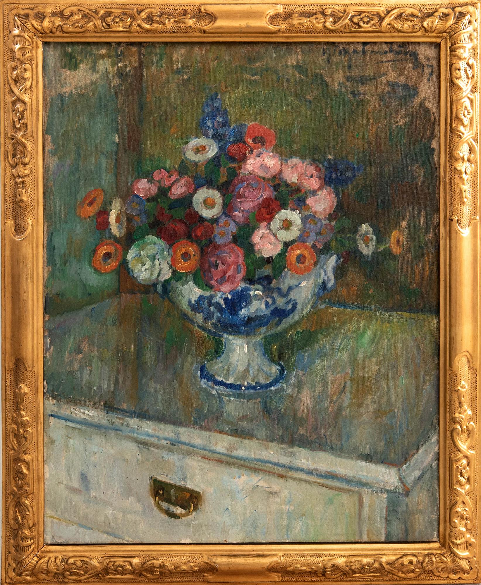 Henning Malmström, Still Life with Flowers.