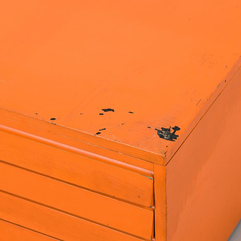 Filing drawer, third quarter of the 20th century.