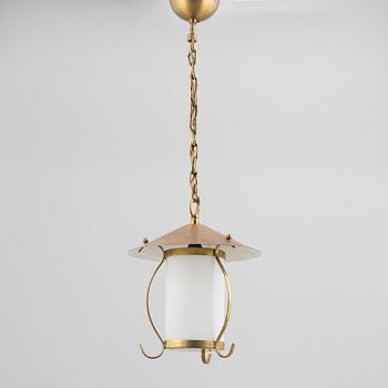 Ceiling lamp, Swedish Modern, circa the mid-20th century.