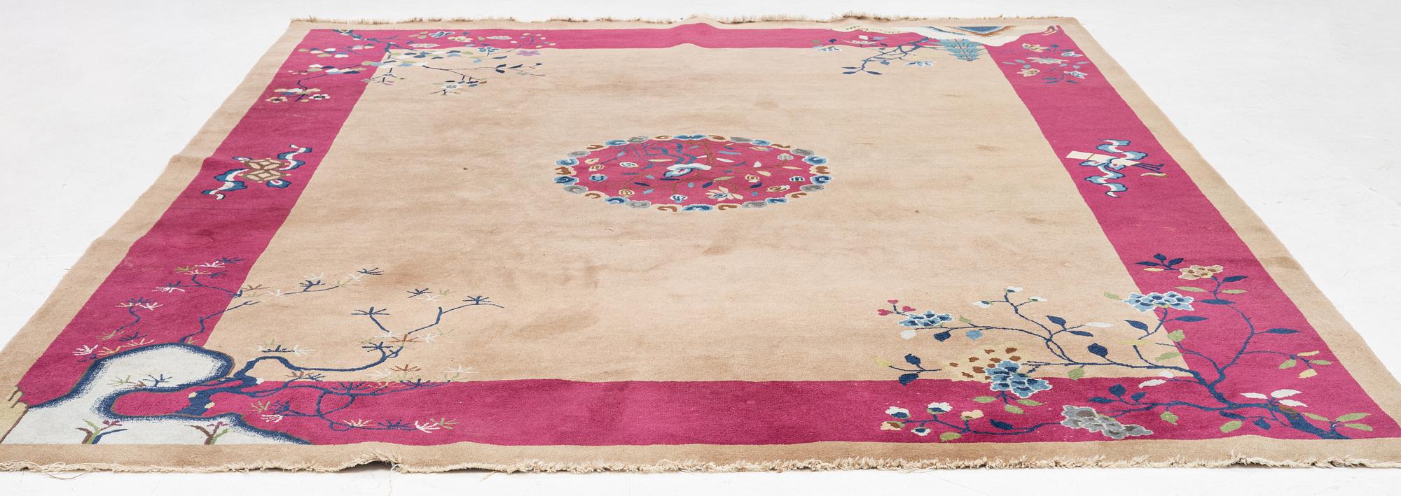 Carpet, China, 330 x 245 cm.