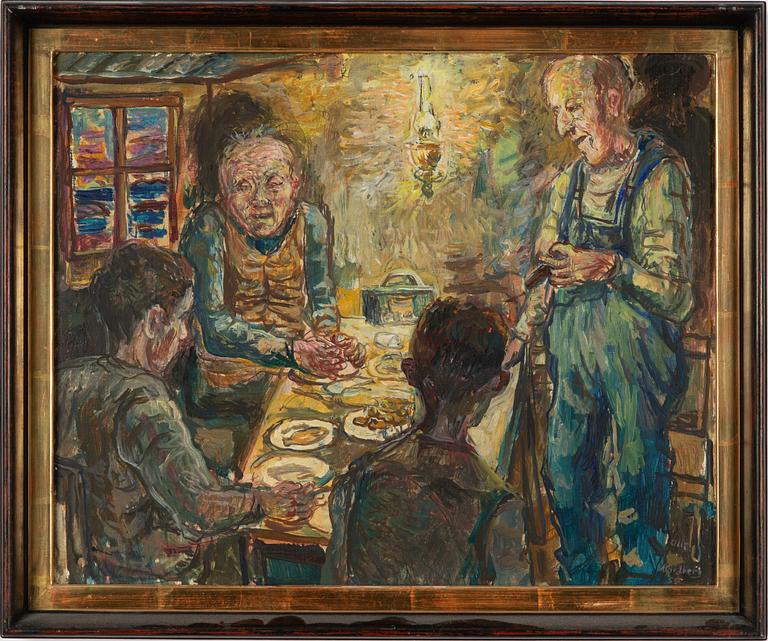 Olle Nordberg, Evening Meal.