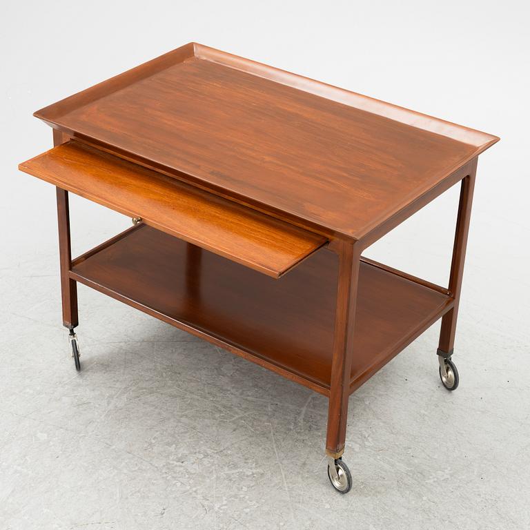 Serving cart, mid-20th century.