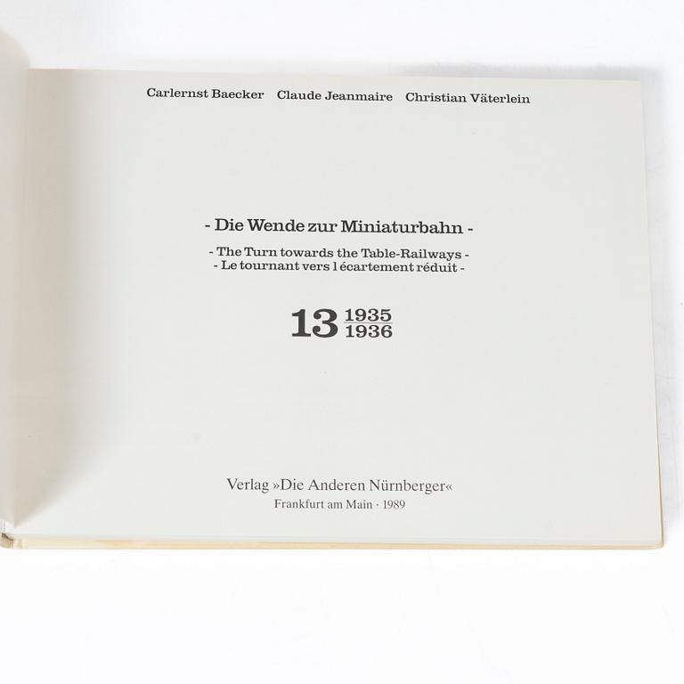 Märklin, Böcker och kataloger, 26 volymer.