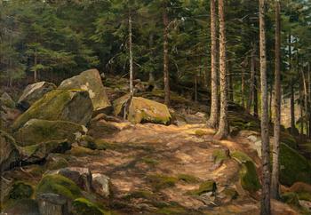 72. Berndt Lindholm, FOREST VIEW.