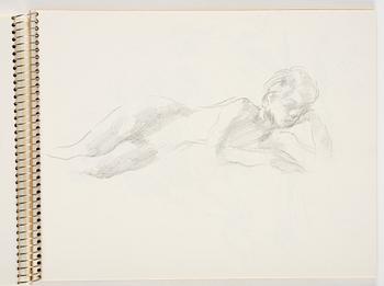 Lotte Laserstein, Sketchbook with approximately 42 drawings, of which 1 is signed.