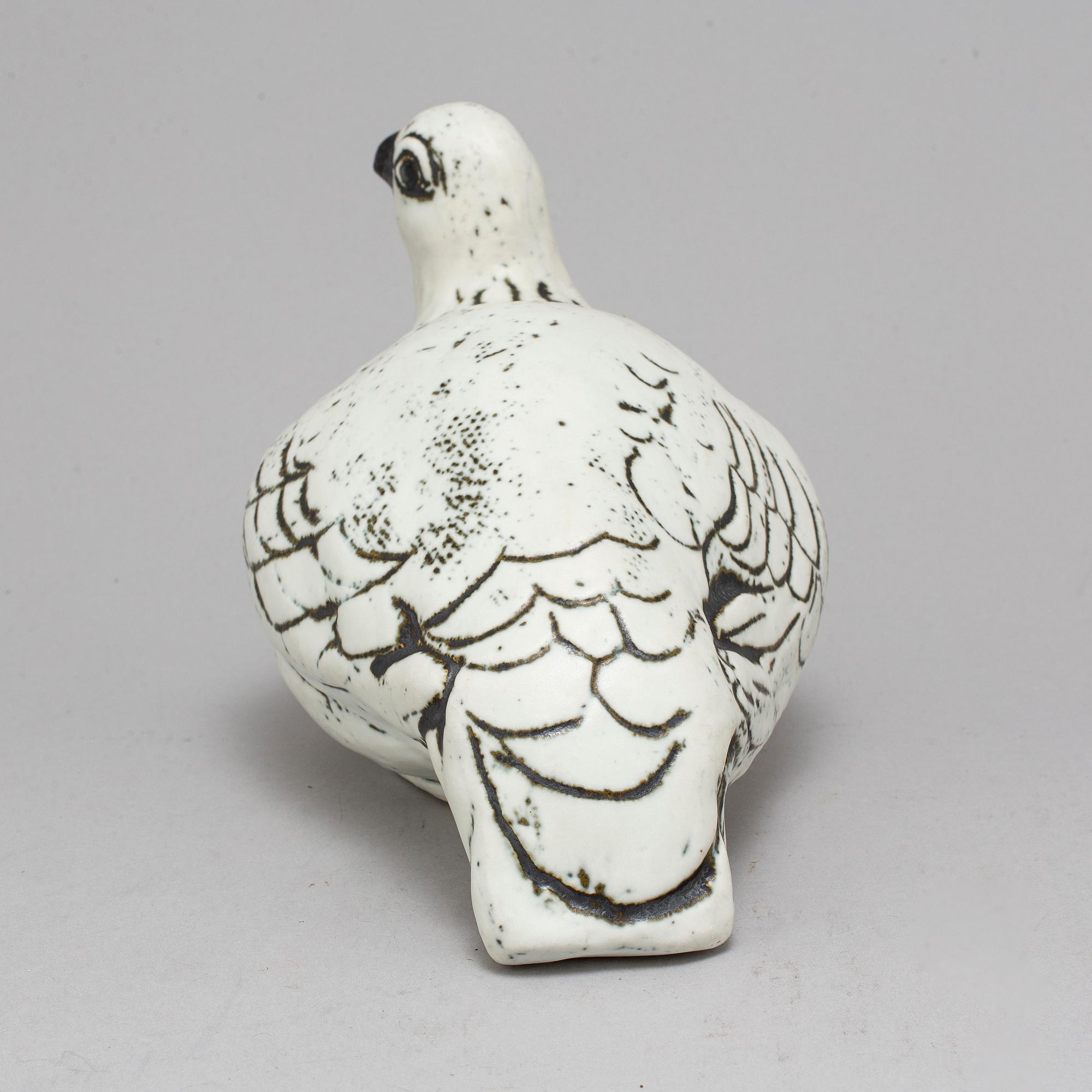 送料無料 店舗 HENRIK ALLERT, Bukowskis - singed. Finland, Pentik, stoneware, 置物