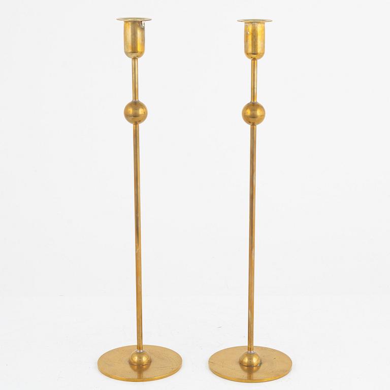 Estrid Ericson, ljusstakar, ett par, "Kulan", Firma Svenskt Tenn.