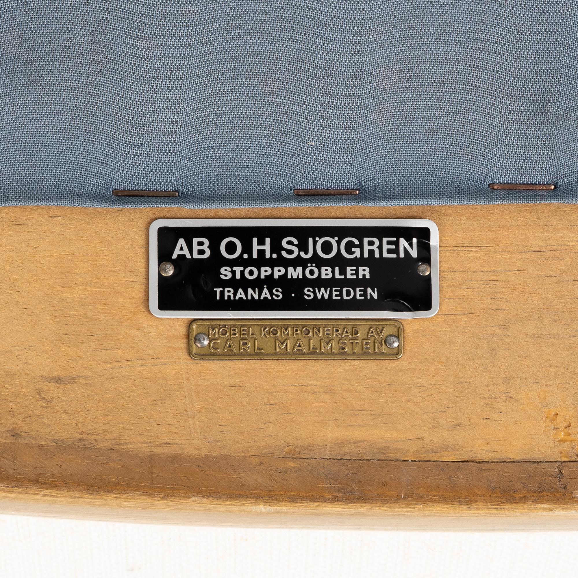 Carl Malmsten, armchair, “Vår Fru”.