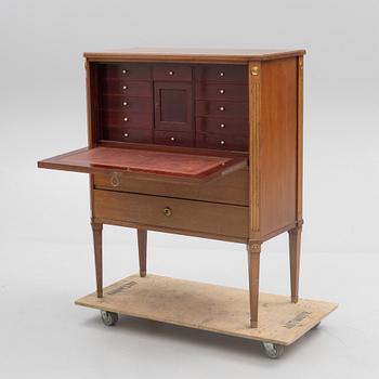 A late Gustavian style secretaire, 20th century.