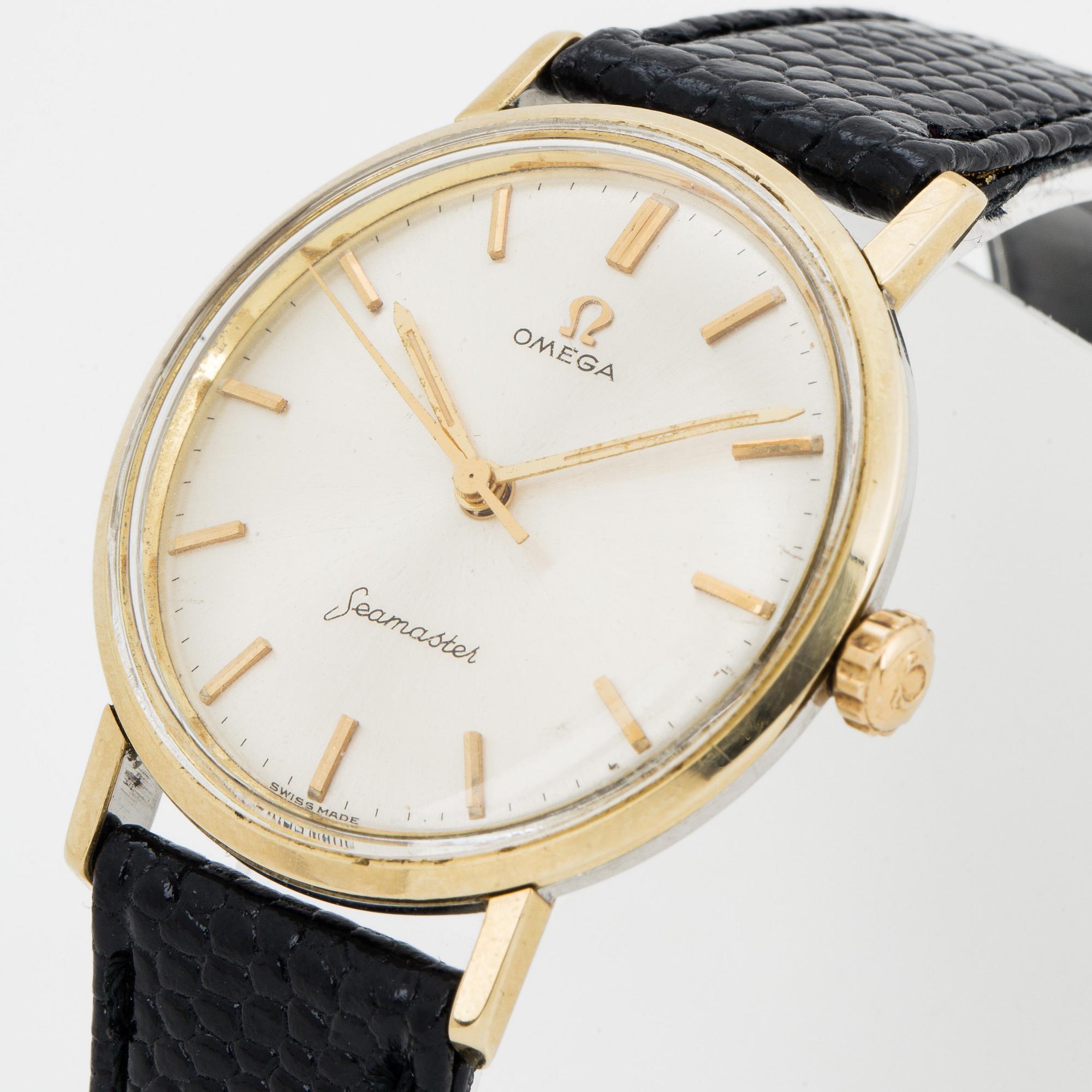 OMEGA, Seamaster, wristwatch, 34,5 mm.