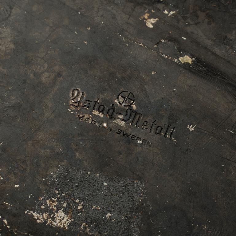 LJUSSTAKE, mässing, Gunnar Ander, Ystad Metall, 1900-talets mitt.