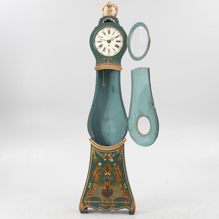 Longcase clock, P Söderman, Rococo, second half of the 18th century.