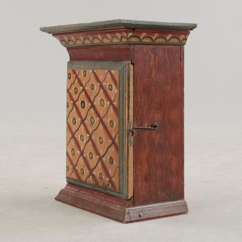 HÄNGSKÅP, allmoge, Dalarna/Hälsingland, 1800-tal.