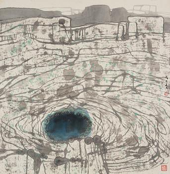 701. Zhao Zhunwang, born 1944, ink and colour on paper.