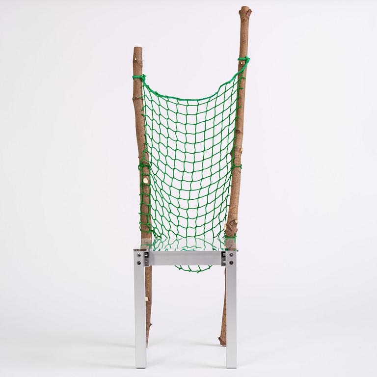 Fredrik Paulsen, a unique chair, "Chair One, Sloppy Bugatti", JOY, 2024.