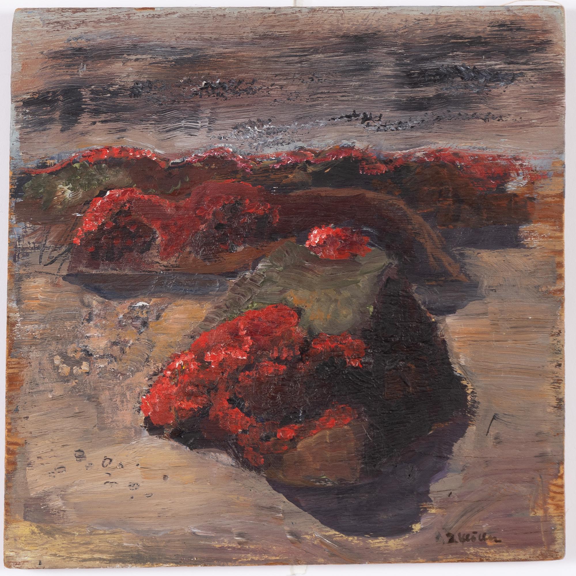 Ingegerd Möller, "Röd fjällmark III".