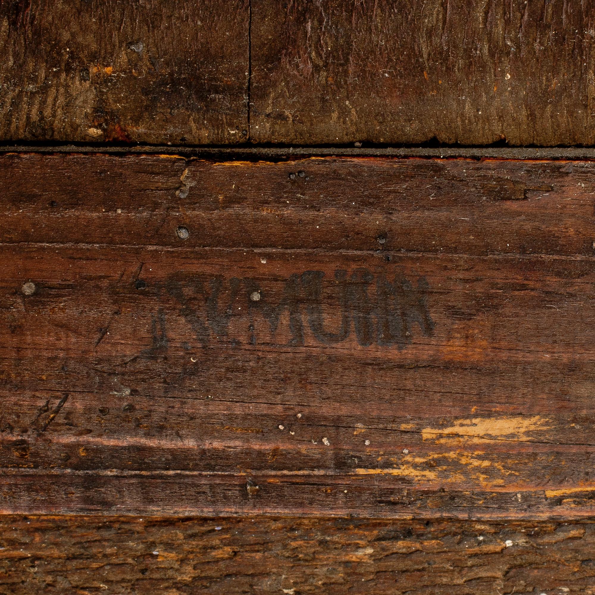SPEGEL, sengustaviansk, Isaac Wilhelm Muhr, Gävle, sign. (1779-1827).