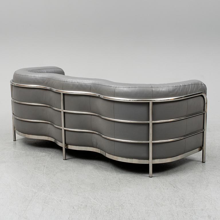 JONATHAN DE PAS, DONATO D. URBINO & PAOLO LOMAZOTTI, an 'Onda' sofa from Zanotta, Italy, model launched in 1985.