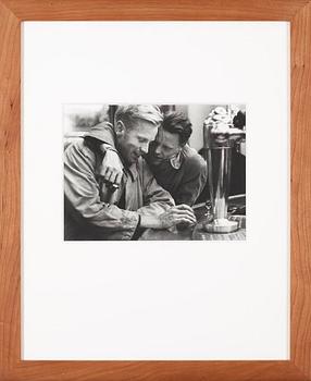 Christer Strömholm, "På Le Dome", 1949 (At Le Dome).