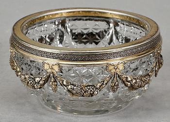 SKÅL, glas och silver, CG Hallberg, Stockholm, 1904.