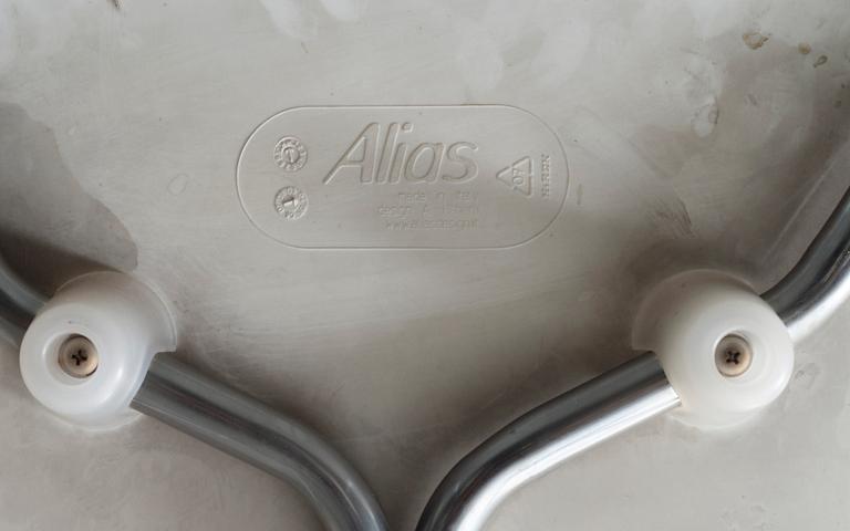 STOLAR, 6 st, "Contemporary stacking chair", Alfredo Häberli, Alias, 2000-tal.